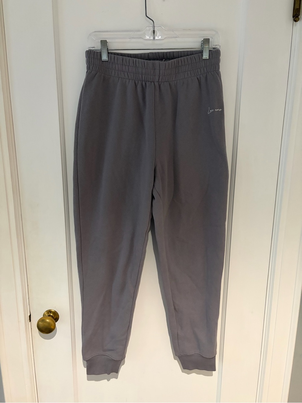 Women’s Medium Harmony Balance “Love More” Dark Periwinkle Sweatpants